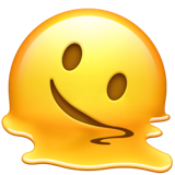 Emoji melting face